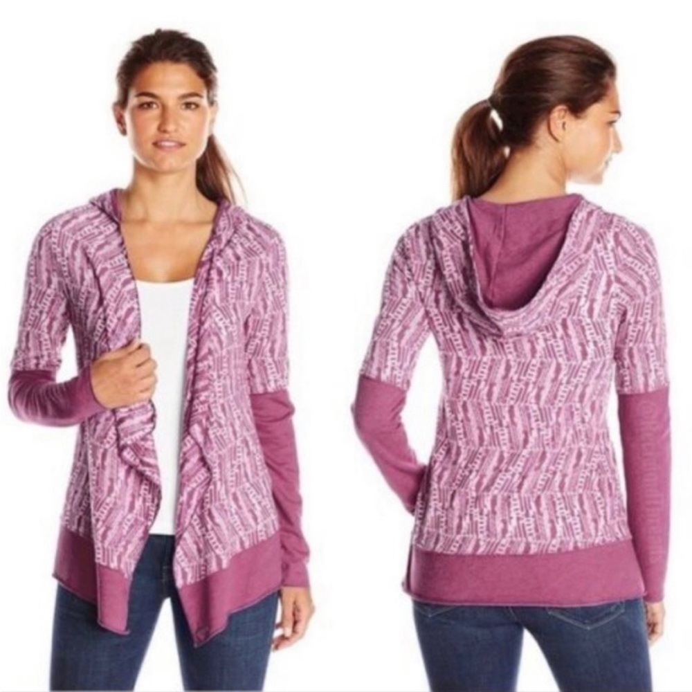 prAna Graceful Wrap in Plum